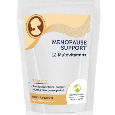 Apoyo para la menopausia Paquete de recarga de 12 tabletas multivitamínicas 180 tabletas
