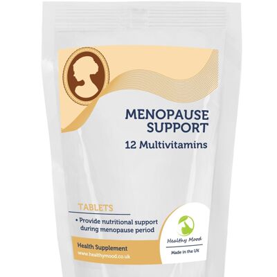 Menopause Support 12 Multivitamin Tablets 180 Tablets Refill Pack