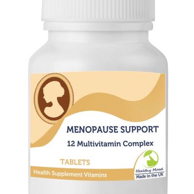 Apoyo a la menopausia 12 tabletas multivitamínicas Paquete de 7 muestras