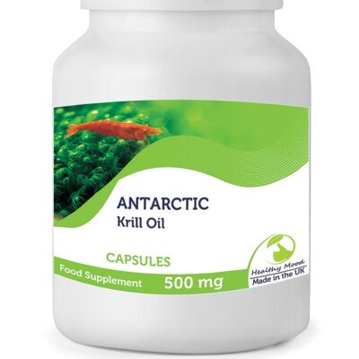 Antarctic Krill Oil 500mg Capsules 120 Capsules BOTTLE