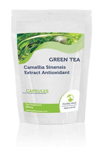 Capsules d'extrait de thé vert 850 mg 180 comprimés Recharge 1
