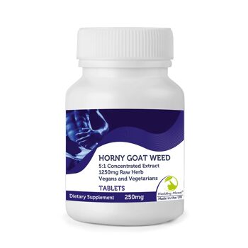 Horny Goats Weed 500mg Capsules 30 Capsules FLACON 1