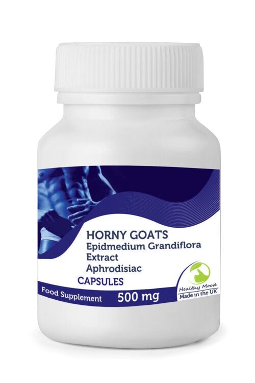 Horny Goats Weed 500mg Capsules 60 Capsules BOTTLE