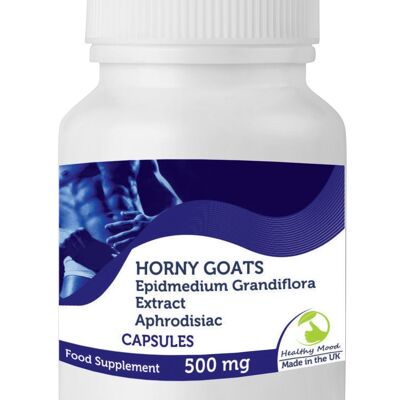 Horny Goats Weed 500mg Capsules 60 Capsules FLACON