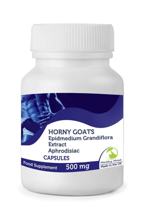 Horny Goats Weed 500mg Capsules 90 Capsules BOTTLE