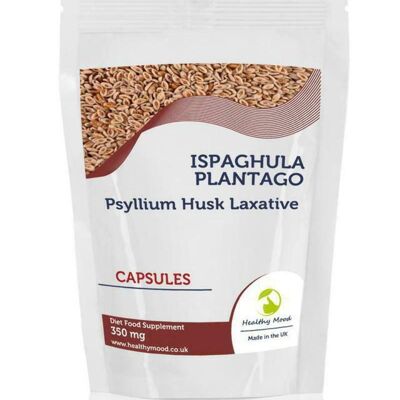 Ispaghula Plantago 350 mg Cápsulas Paquete de recarga de 60 cápsulas