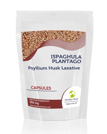 Ispaghula Plantago 350mg Capsules 1000 Capsules Recharge 1