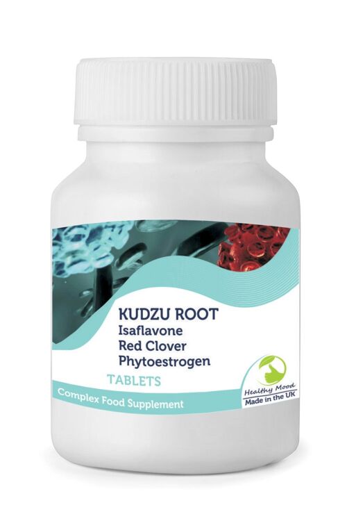 Kudzu Root Soya Isaflavone Red CloverTablets 180 Tablets Refill Pack