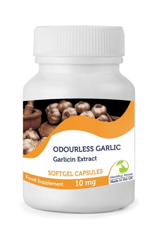 Odourless Garlic 1000mg Capsules 120 Capsule Refill Pack