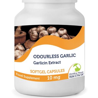 Odourless Garlic 1000mg Capsules 500 Tablets BOTTLE