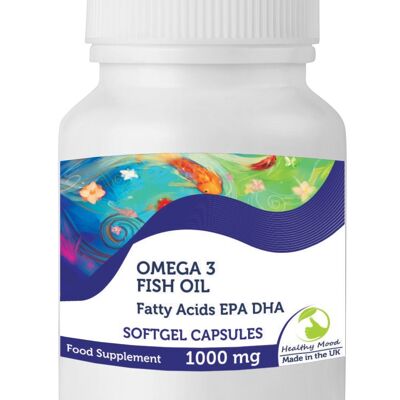 Omega 3 33/22 1000 mg Cápsulas Paquete de recarga de 120 cápsulas
