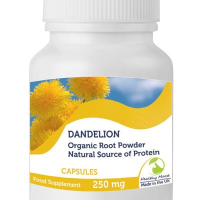 Dandelion Root  250mg Capsules 30 Capsules BOTTLE