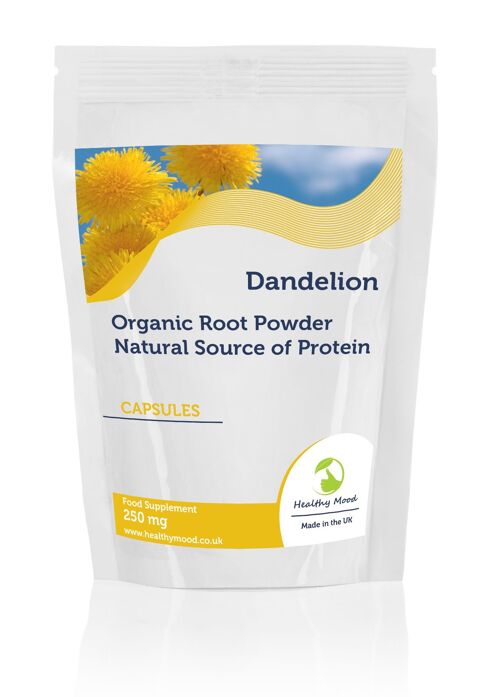 Dandelion Root  250mg Capsules 30 Capsules Refill Pack