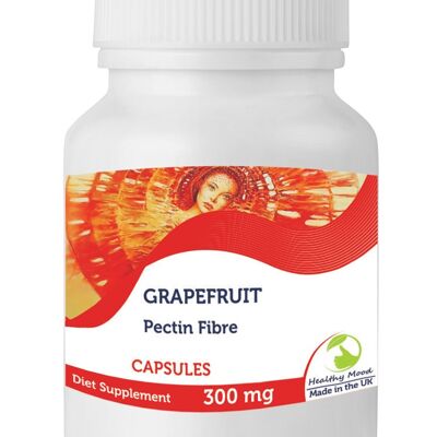Cápsulas de fibra de pectina de pomelo 300 mg