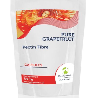 Paquete de recarga de 300 mg de fibra de pectina de pomelo, 180 comprimidos
