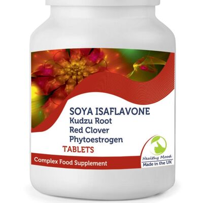 Soya Isaflavone Kudzu Root Red Clover Tablets 500 Tablets Refill Pack