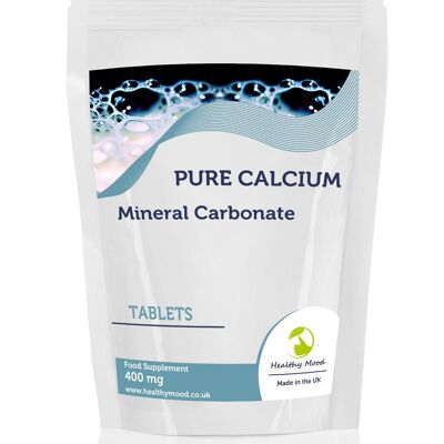 Pure Calcium 400mg Tablets 30 Tablets Refill Pack