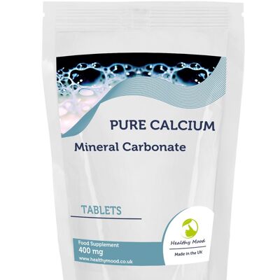 Pure Calcium 400mg Tablets 180  Tablets Refill Pack