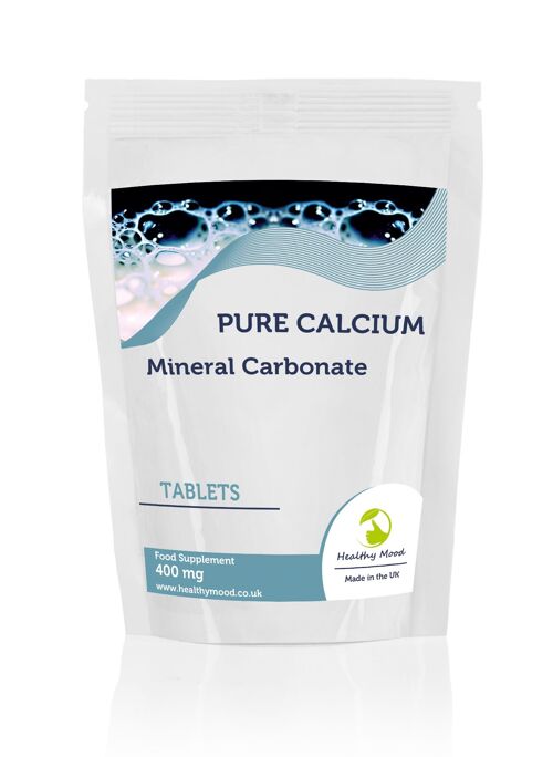 Pure Calcium 400mg Tablets 1000 Tablets Refill Pack