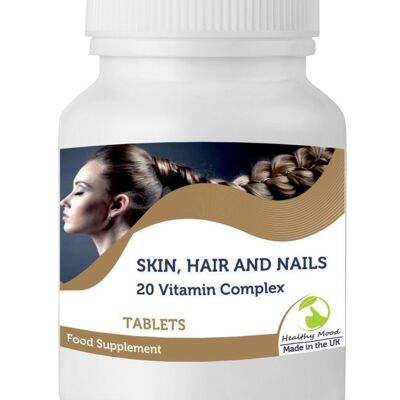 Skin, Hair and Nails Tablets 90 Tablets Refill Pack