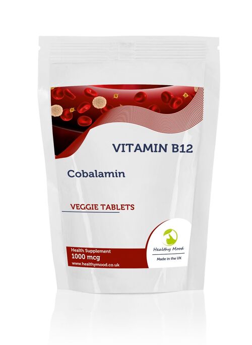 Vitamin B12 1000mcg Tablets 30 Tablets Refill Pack
