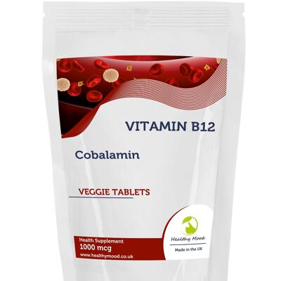 Vitamin B12 1000mcg Tablets 120 Tablets Refill Pack