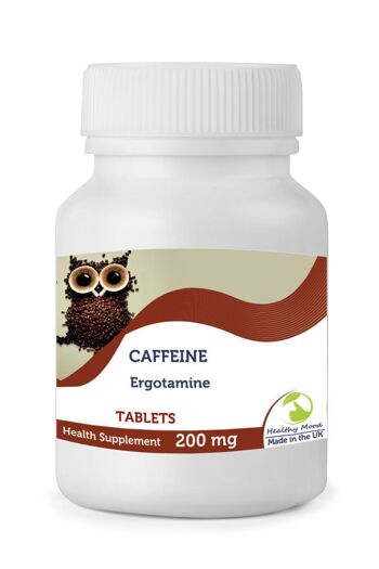 Caféine 200mg Comprimés 90 Comprimés FLACON