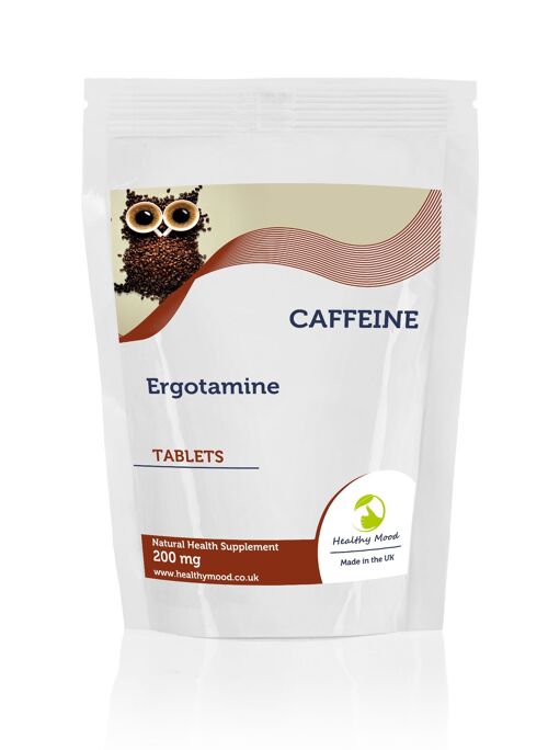 Caffeine 200mg Tablets 30 Tablets Refill Pack