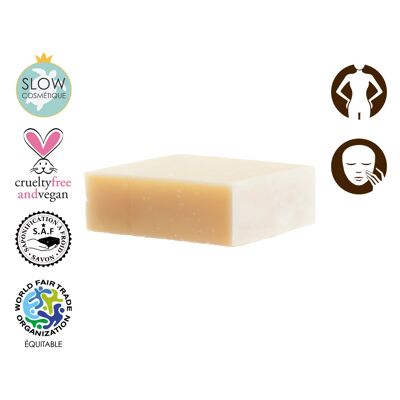 Traditional mild soap with fresh Shea Grand Cru 100 g - without box