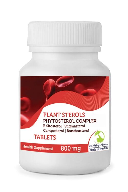 Beta Plant Sterols 800mg Tablets 60 Tablets BOTTLE