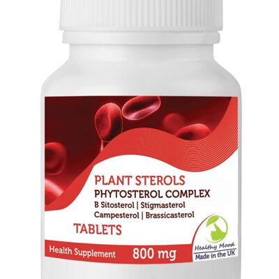 Beta Plant Sterols 800mg Tablets 180  Tablets BOTTLE