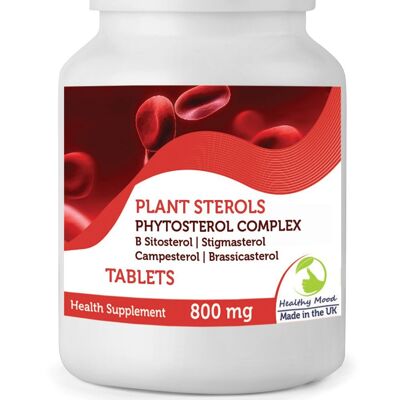 Beta Plant Sterols 800mg Tablets 180  Tablets BOTTLE