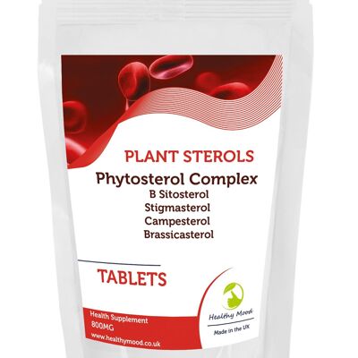 Beta Plant Sterols 800mg Tablets 180 Tablets Refill Pack