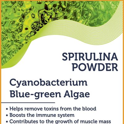 Spirulina Powder Blue-green Algae Sample (5-10g)