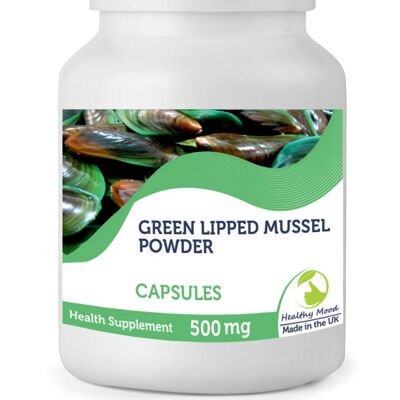 Green Lipped Mussel 500mg Capsules 30 Tablets BOTTLE