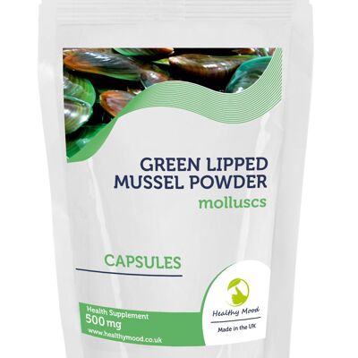 Green Lipped Mussel 500mg Capsules 60 Tablets Refill Pack