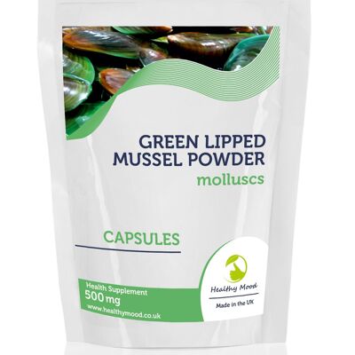 Green Lipped Mussel 500mg Capsules 90 Tablets Refill Pack