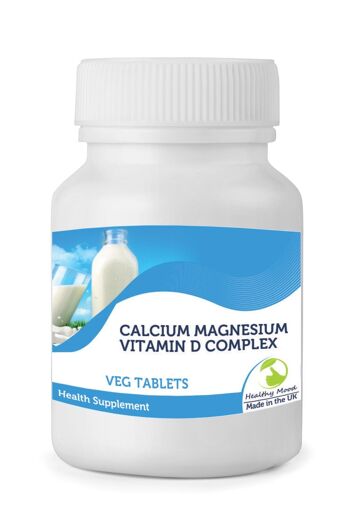 Calcium Magnésium Vitamine D Comprimés 60 Comprimés FLACON