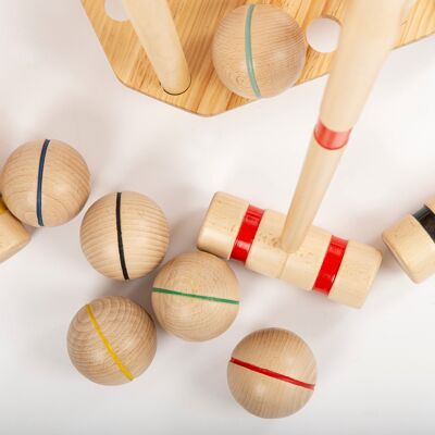Set da croquet professionale in legno
