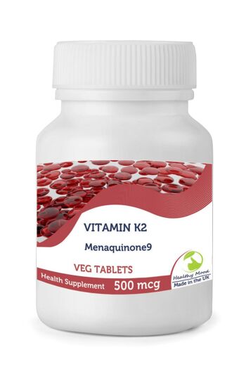 Vitamine K2 MK9 Veg Comprimés 180 Comprimés Recharge 1