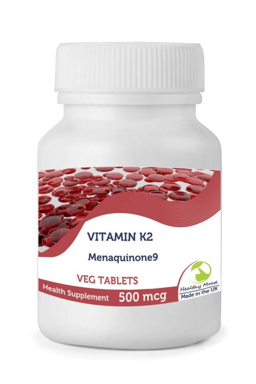 Vitamin K2 MK9 Veg Tablets 60 Tablets BOTTLE