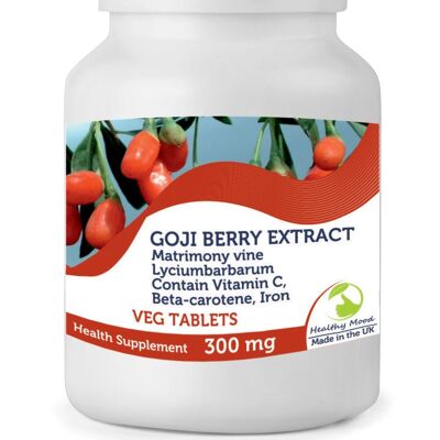 Goji Berry Extract 3000mg Veg Tablets 120 Tablets BOTTLE