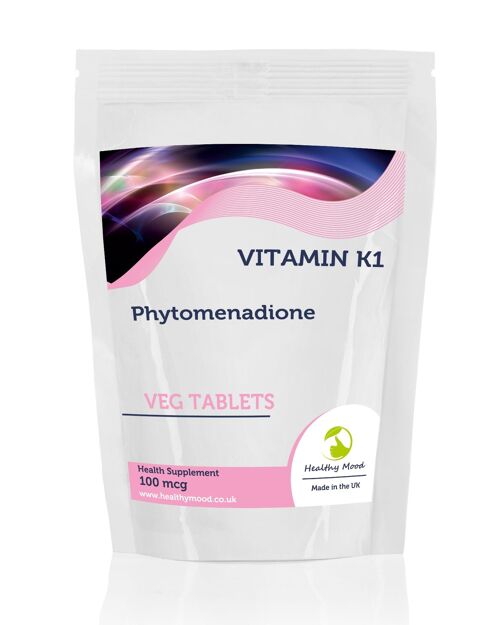 Vitamin K1 100mcg Veg Tablets 250 Tablets Refill Pack