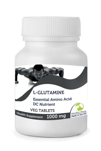 L-Glutamine 1000mg Veg Comprimés 1