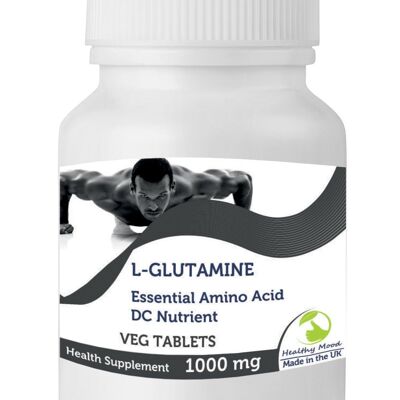 L-Glutamine 1000mg Veg Tablets 30 Tablets BOTTLE