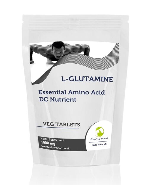 L-Glutamine 1000mg Veg Tablets 30 Tablets Refill Pack