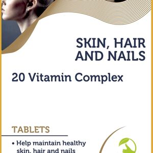 Comprimés pour la peau, les cheveux et les ongles (1) 120