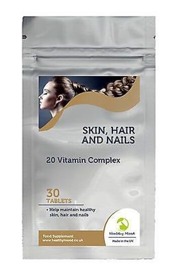 Comprimés pour la peau, les cheveux et les ongles (1) 30 2