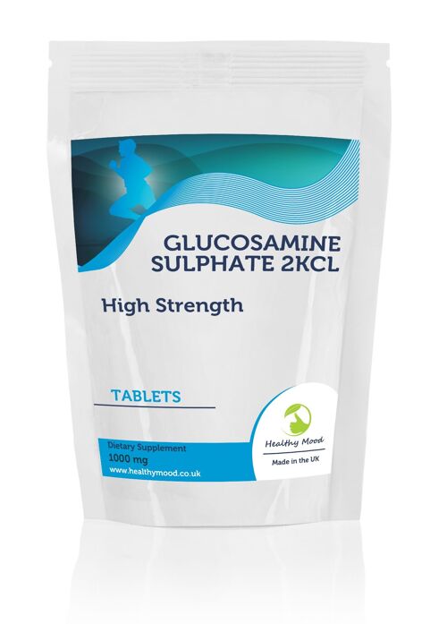 Glucosamine Sulphate 2KCL 1000mg Tablets 1000 Tablets Refill Pack