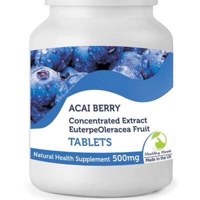 Acai Berry  Extract 3000mg Tablets 120 Tablets BOTTLE